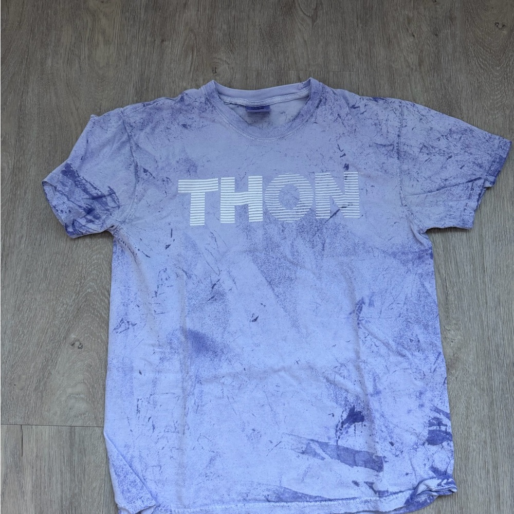 Comfort Colors Lavender Tie Dye PSU THON 2022 Graphic Tee